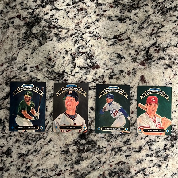 1991 Donruss Diamond Kings Rare baseball card set in excellent condition. - Picture 6 of 9